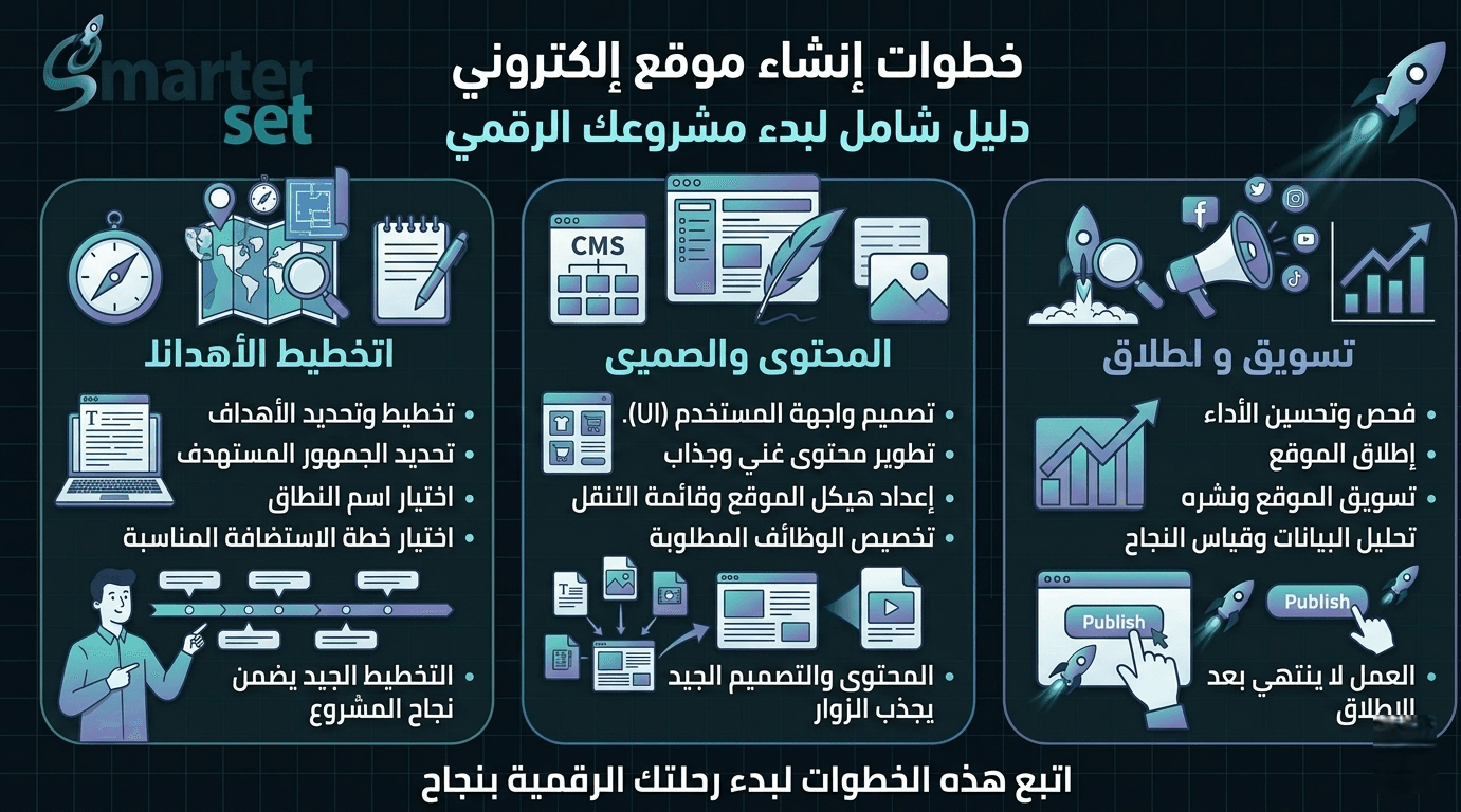 نوع الموقع الإلكتروني
